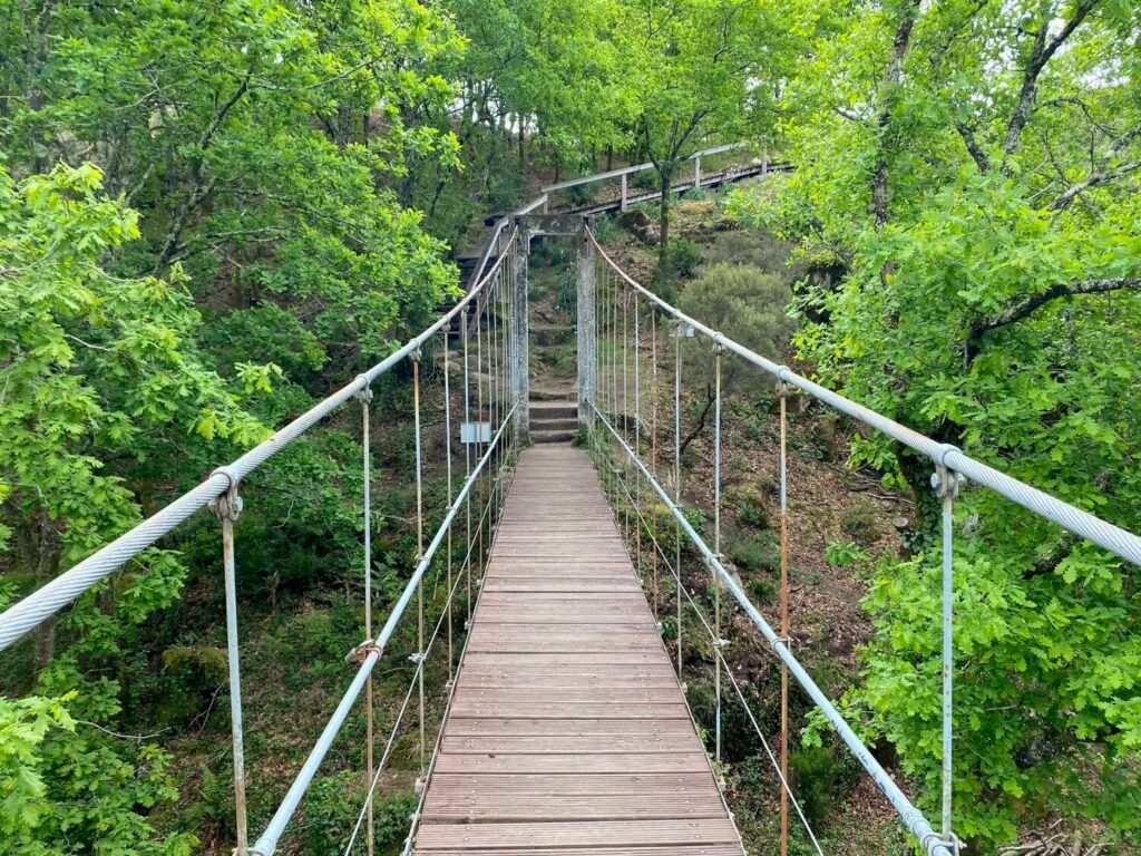 Puente Colgante de Calvelo Guíate Galicia