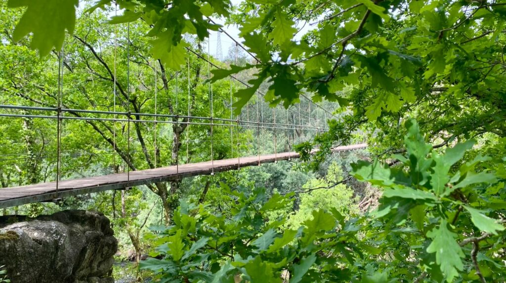 Puente Colgante de Calvelo Guíate Galicia