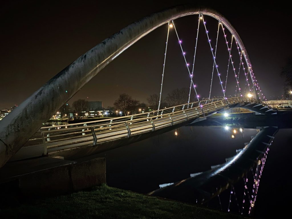 Puentes Iluminados de Pontevedra Guíate Galicia