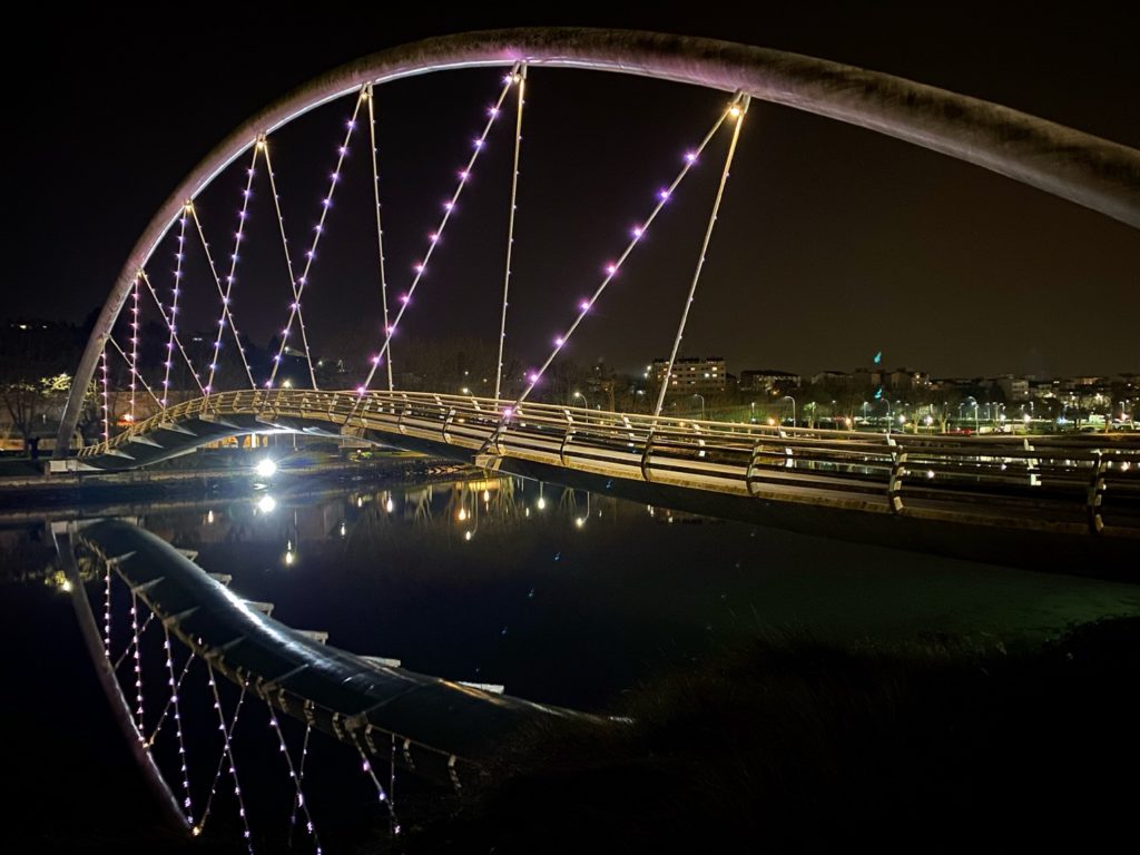 Puentes Iluminados de Pontevedra Guíate Galicia