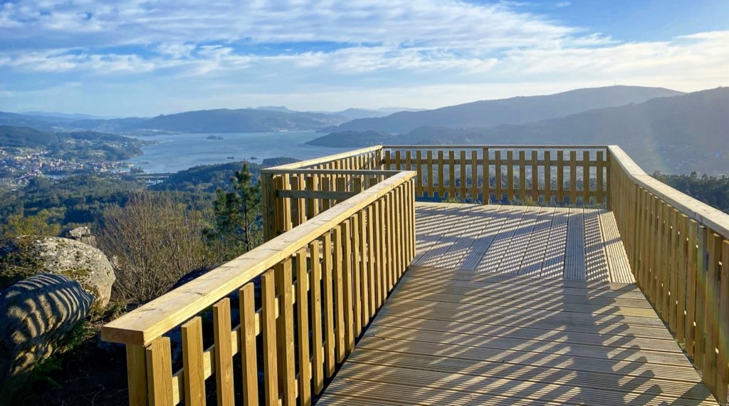 Miradores Parque Forestal da Fracha Guíate Galicia