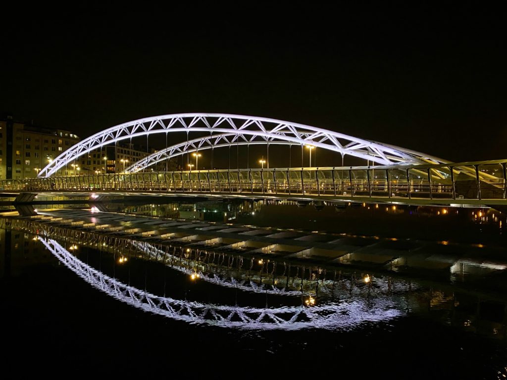 Puentes Iluminados de Pontevedra Guíate Galicia