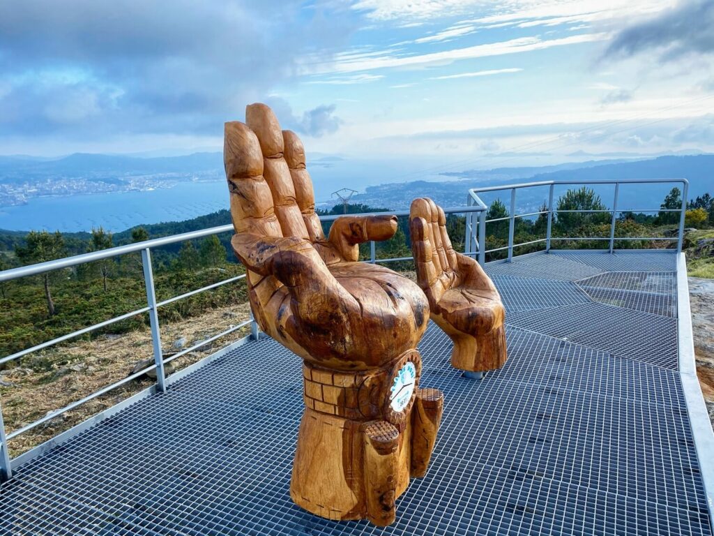 Mirador Monte do Faro, Domaio Guíate Galicia